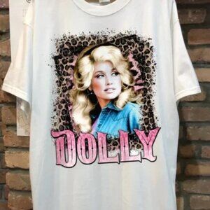 Dolly Parton Retro Tee, 80s Country Music Shirt, Autograph Gift